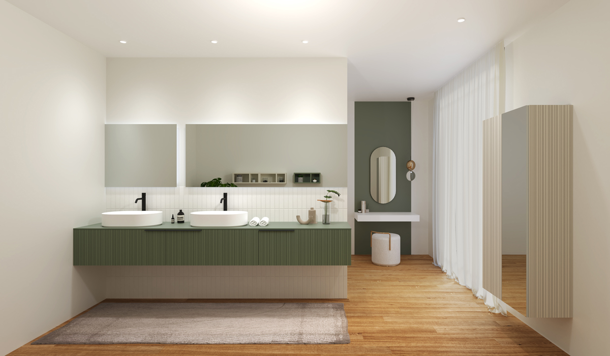 Baño Completo de Estilo Contemporáneo - Contemporary - Bathroom - Madrid -  by ILC Interiorismo Low Cost